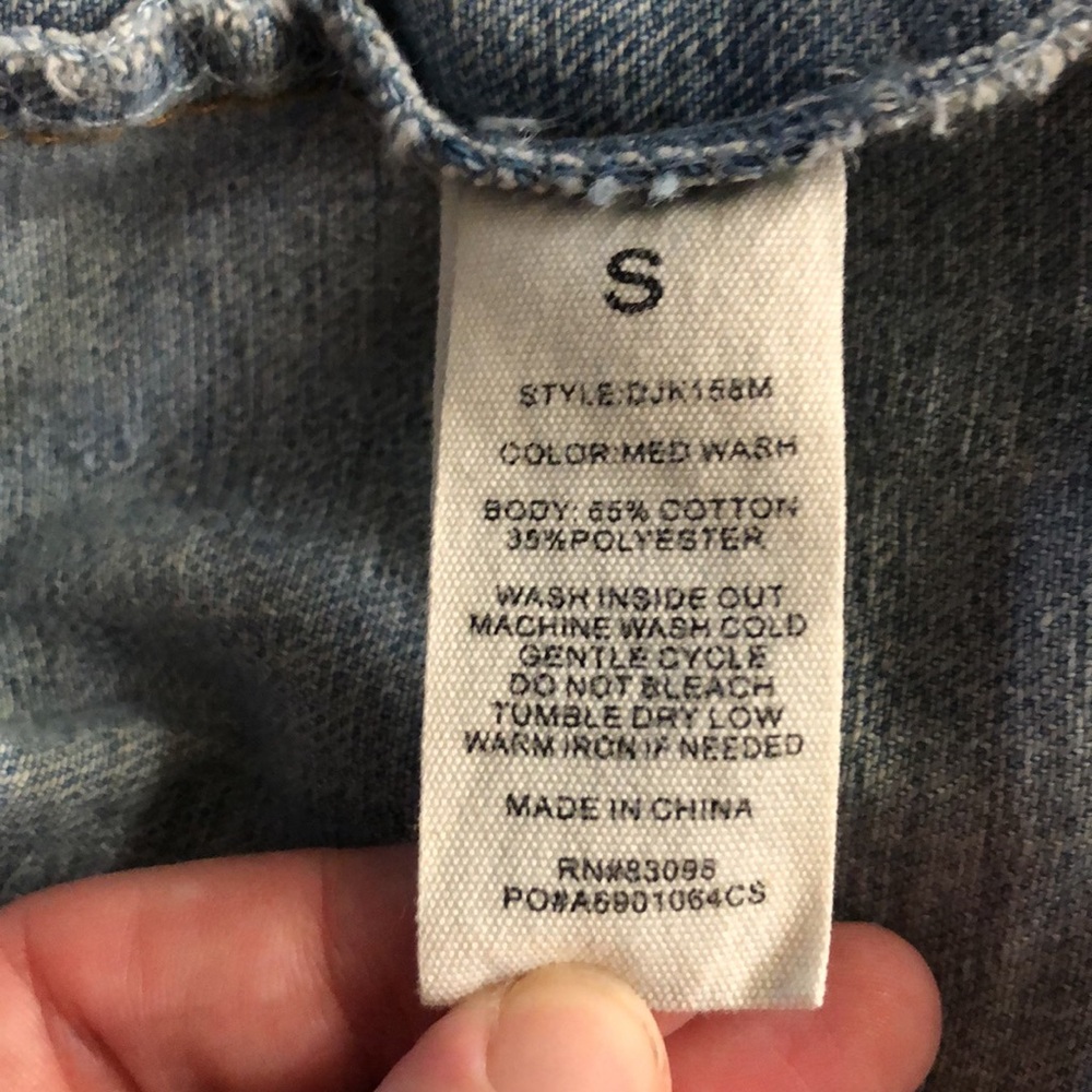 Cavalini jean jacket - Picture 6 of 6